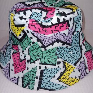 MEN'S RETROWEAR MULTI COLOR PRINT BUCKET HAT